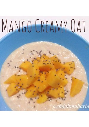 Foto resep Mpasi 1Y+ Mango Creamy Oat