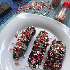 A picture of Eclairs.