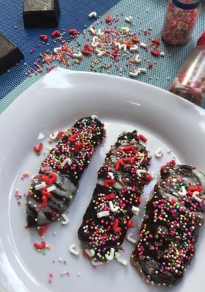 A picture of Eclairs.