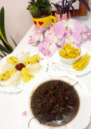 عکسی از دستور خورشت داوود پاشا