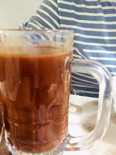 A picture of Hot Chocolate with Honey🍯.