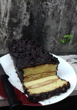 Foto resep Bengbeng cake or raincake homemade