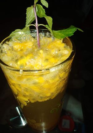 Hình của món Soda chanh leo.