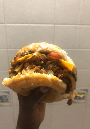 A picture of Loaded chicken sandwich.