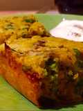 Super quick crustless quiche 