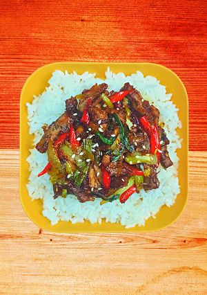 Foto resep Sapi Lada Hitam Pedas