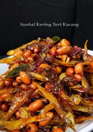 Foto resep Sambal Kering Teri Kacang