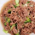 Tumis pokcoy beef