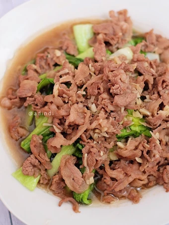 Langkah Gampang Membuat Resep Tumis pokcoy beef Anti Ribet, Mantap Sekali