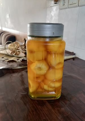 عکسی از دستور کمپوت سیب