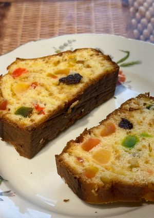 Gyümölcsös püspök kenyér 🍎🤍 recept fotója