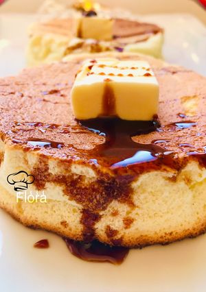 عکسی از دستور پنکیک سوفله ژاپنی