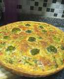 Tarta saludable de brócoli y cebolla🤤
