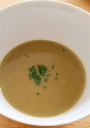 Una foto de Crema de alcachofas