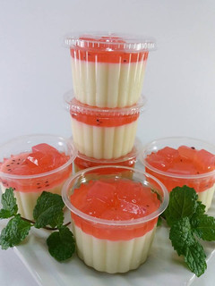 Foto resep Puding susu nata de coco