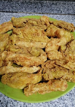 صورة لوصفة ستربس فراخ 😋😋