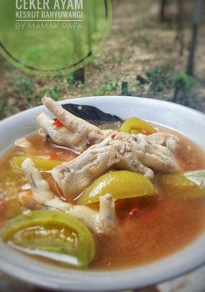 Foto resep Ceker ayam kesrut banyuwangi