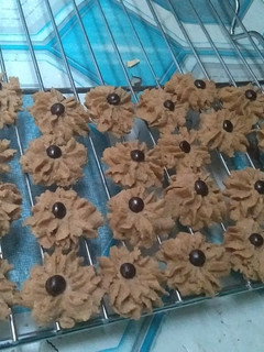 Foto resep Semprit coklat coffee oatmeal