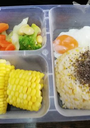 A picture of Healthy Bento set.