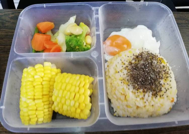 Simple Way to Prepare Homemade Healthy Bento set