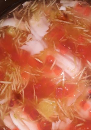 Foto resep Es melon kelapa