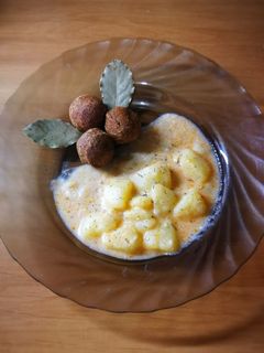 Krumplifőzelék recept fotója