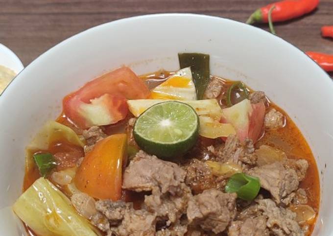 Resep Tongseng Daging Sapi Bumbu Instan Oleh Nur Ummu Faris Cookpad