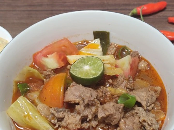 Langkah Mudah untuk Menyiapkan Resep Tongseng Daging Sapi bumbu instan yang Lezat Sekali