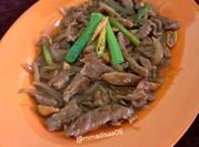 Gambar saus marinasi daging slice bbq