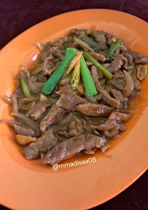Foto resep Tumis Beef Spicy BBQ