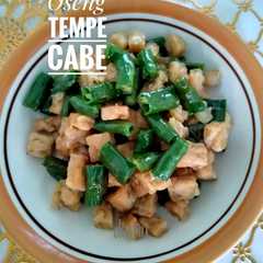Oseng Tempe Cabe-レシピのメイン写真