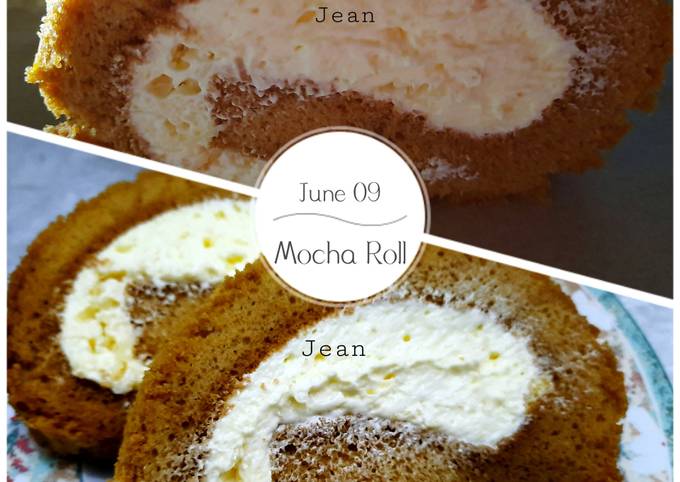 Mocha Roll Cake