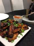 Buffalo wings with homemade sauce
