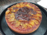 Tarta de manzana invertida muy fácil y rápida