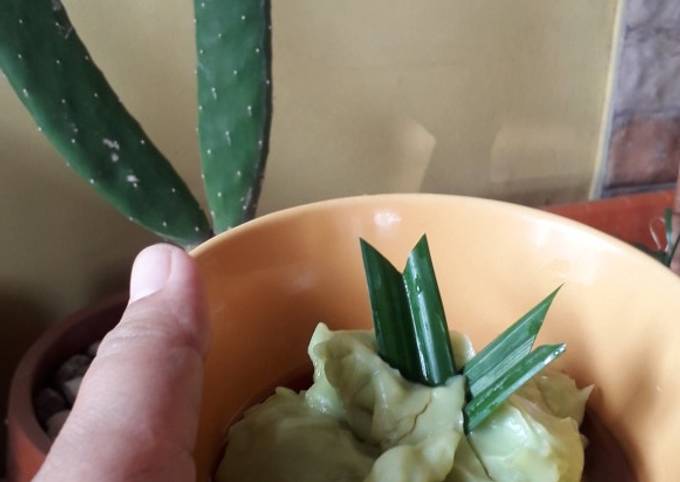 Resep Bubur sumsum daun pandan Anti Gagal