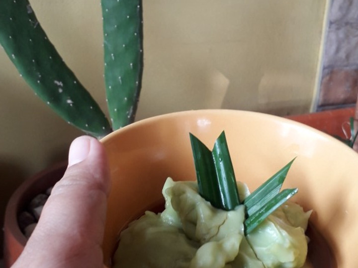 Resep Bubur sumsum daun pandan Anti Gagal