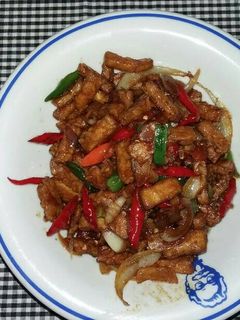Foto resep Tempe tumis kecap