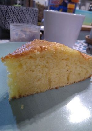 Une photo de Gâteau moelleux à l'orange