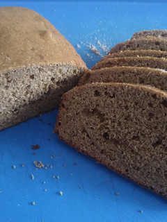 Una foto de Budín de banana integral