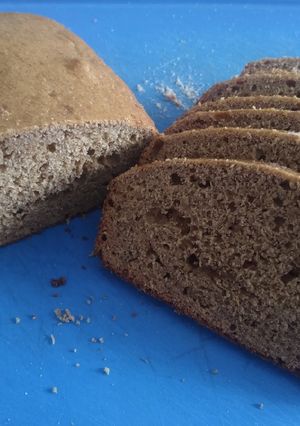 Una foto de Budín de banana integral