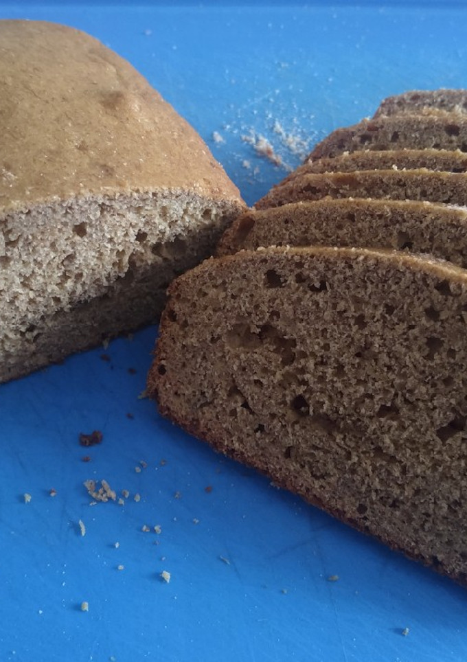 Una foto de Budín de banana integral