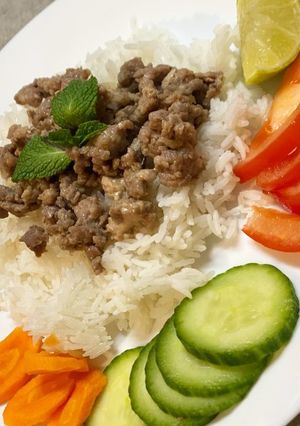 Une photo de Viande hachée façon Cambodgienne
