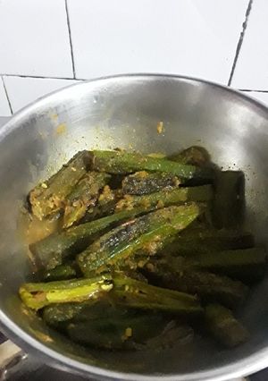 ঢ্যাঁড়স ঝাল (dharos jhal recipe in Bengali) রেসিপির প্রধান ছবি