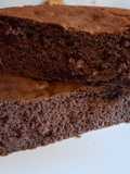 Bizcocho genoise de chocolate