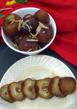 পুর ভরা গোলাপ জামুন (pur vora golap jamun recipe in Bengali) রেসিপির প্রধান ছবি