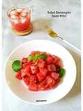 Salad Semangka Daun Mint