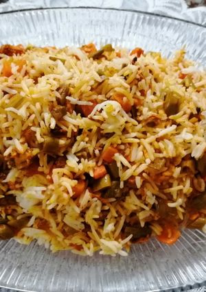 عکسی از دستور تهچین هویج