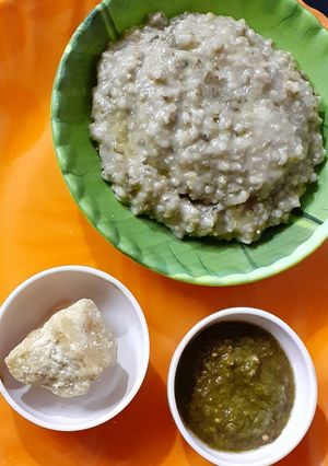A picture of Millet khichdi.