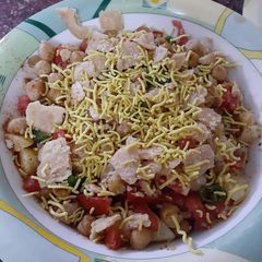 A picture of Sev puri Chaat.