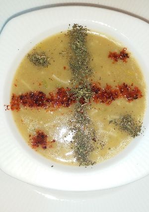 صورة لوصفة شوربة الخضار بالشعيرية